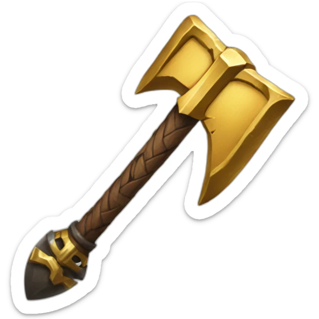 golden axe sticker