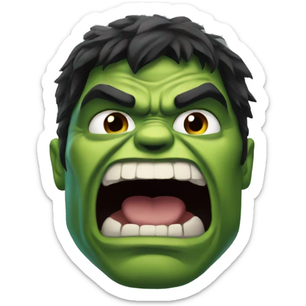 Hulk sticker