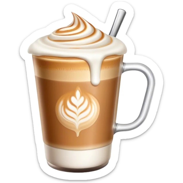 Latte sticker