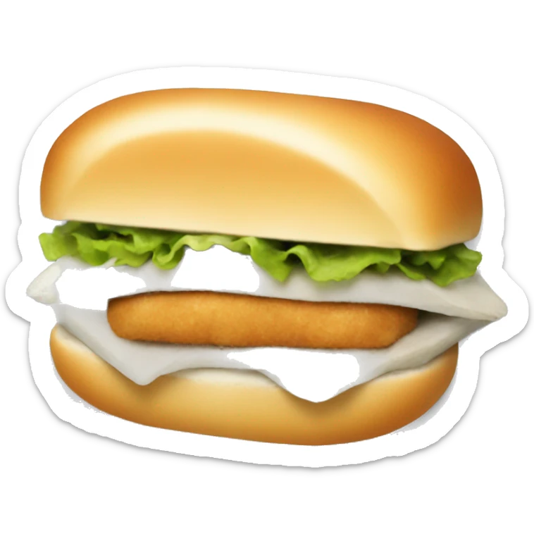 fish sandwich sticker