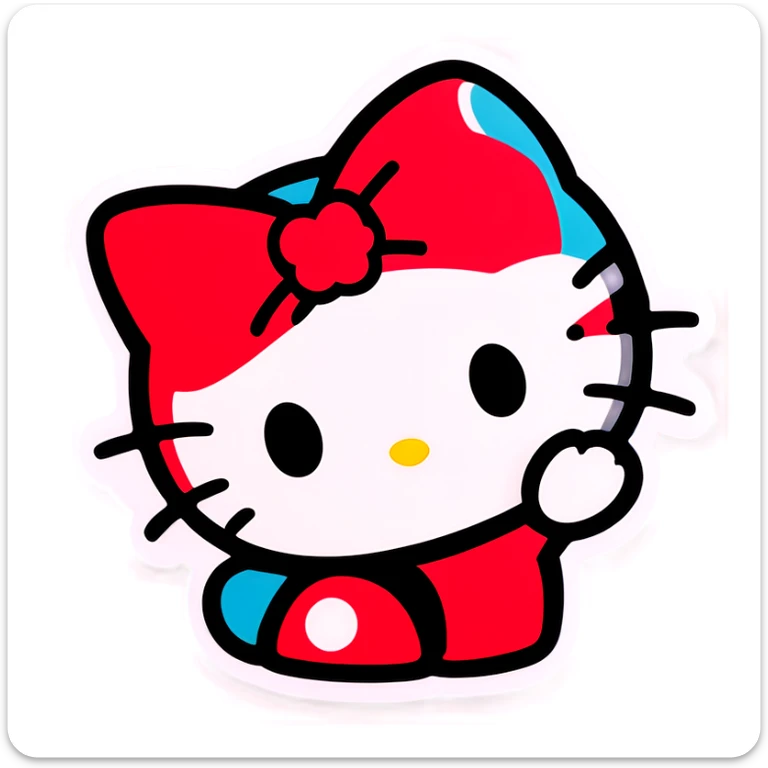 Hello kitty  sticker