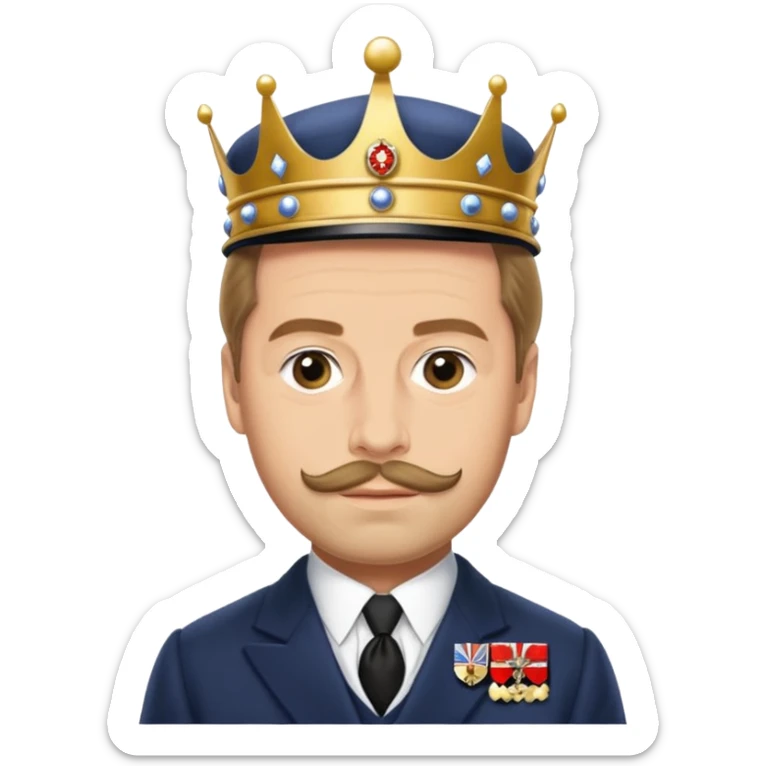 Prince George Duke Of Kent 5th Son of King George V sticker