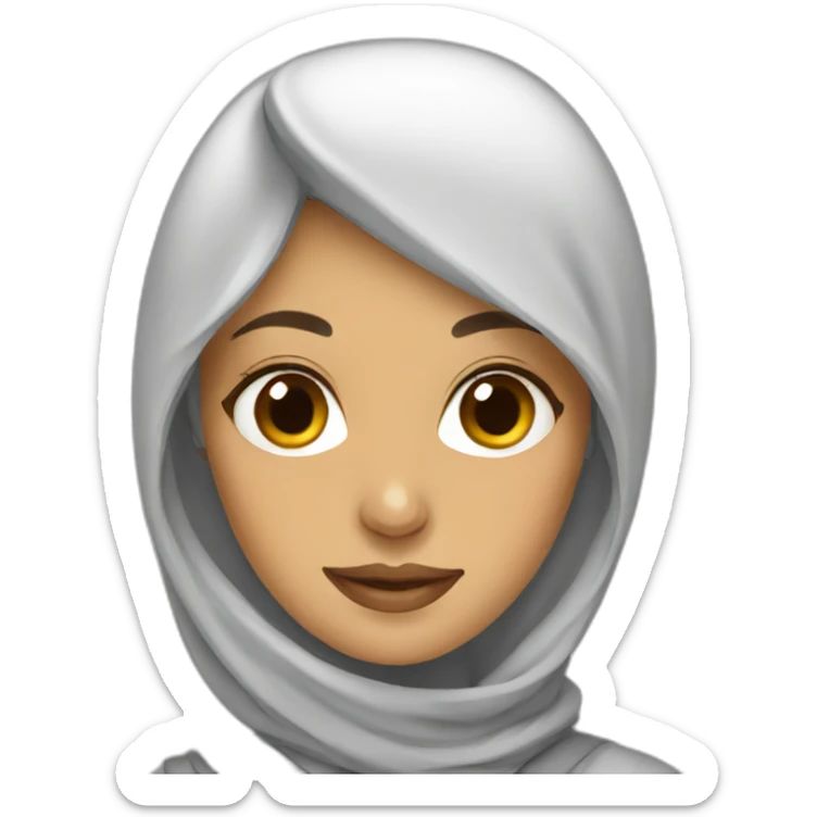 Iranian woman sticker