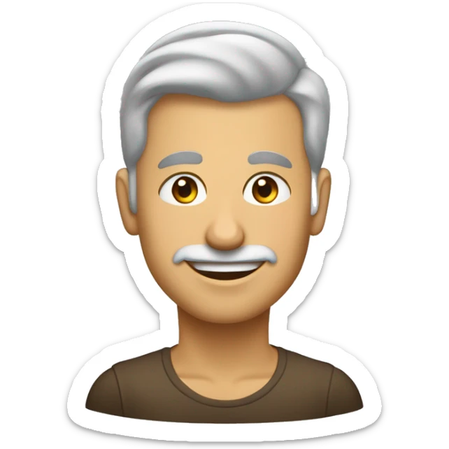 beyaz tenli kahve sarı karışımı saç renkli güzel bir kız sticker