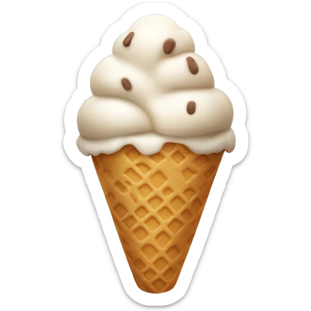 Ice cream sticker