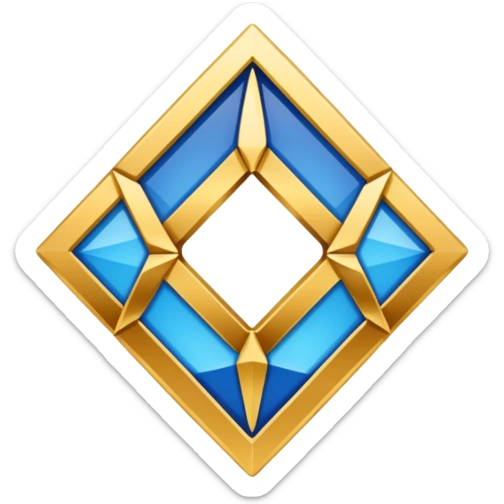 Symbol used to refer to a translation of a word into another language; the two languages ​​translated are Arabic and Spanish. sticker