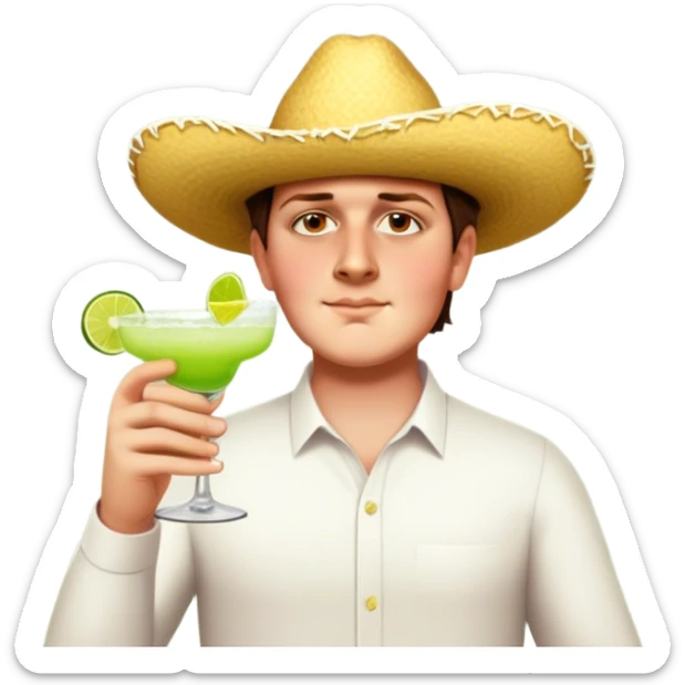 Margarita Connoisseur sticker