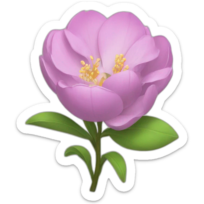 Bloom sticker