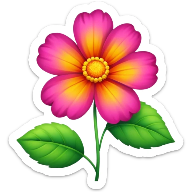 flower sticker
