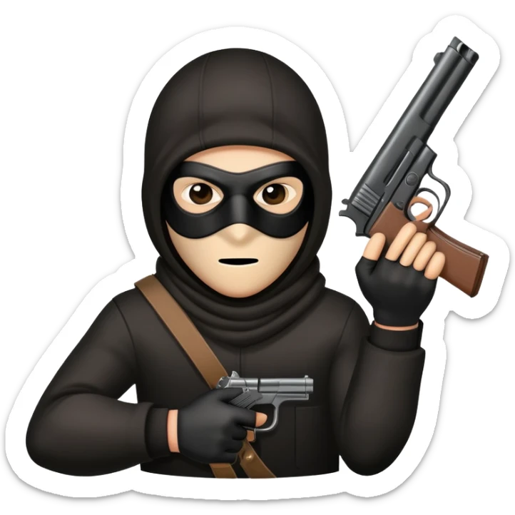 robber sticker