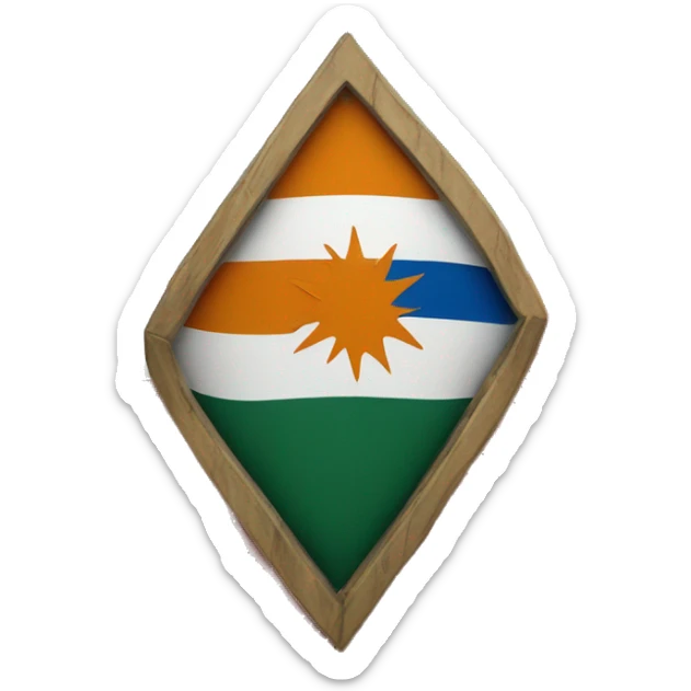 Flag of Tierra del Fuego, Argentina sticker