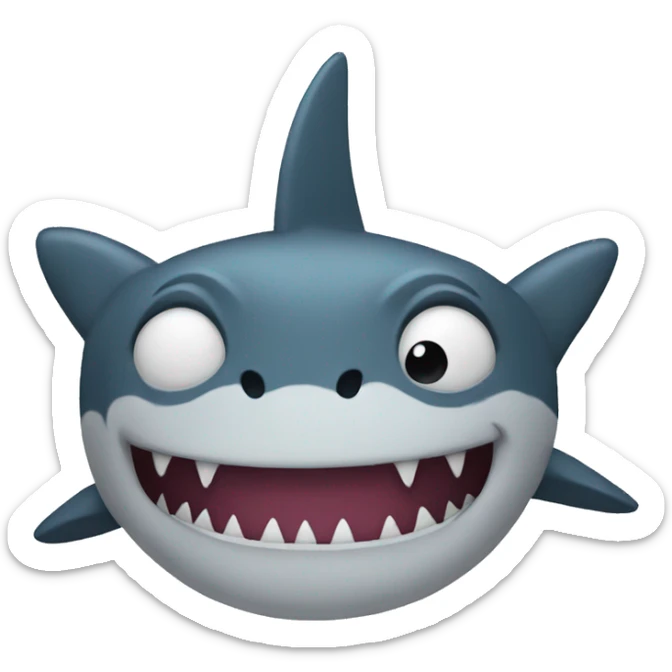 Make me Sharks Emojis sticker