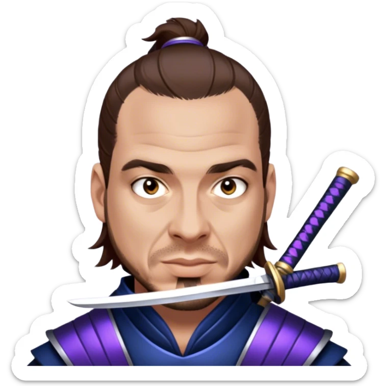 Mystic Samurai sticker