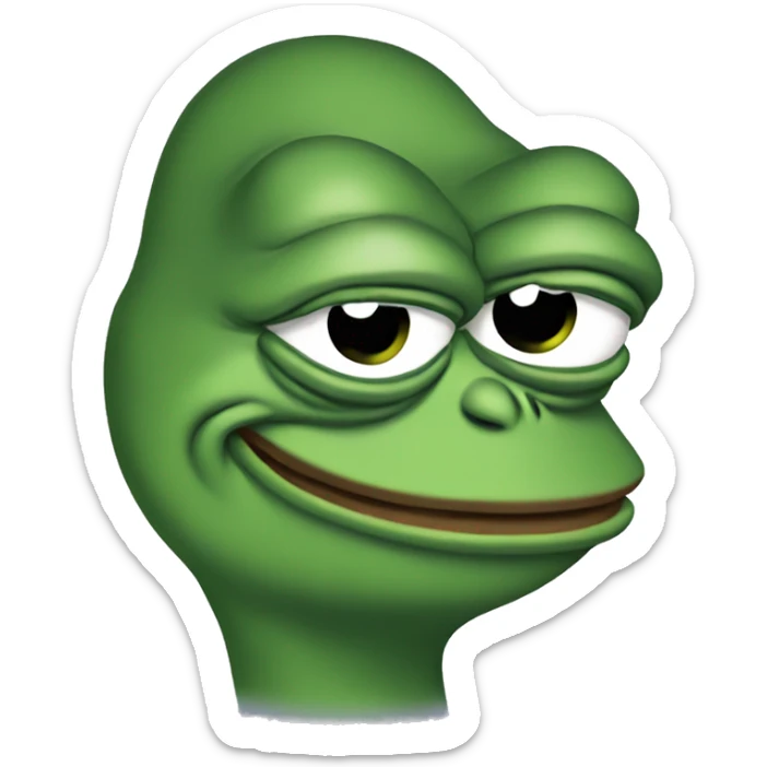 pepe the frog sticker
