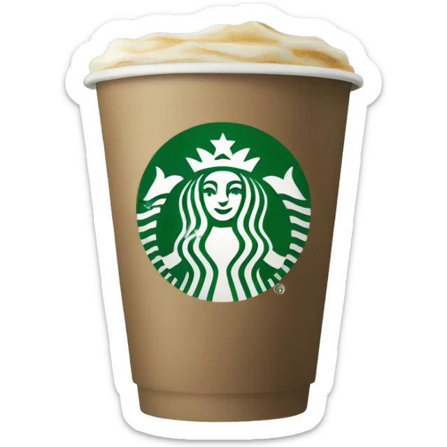 Starbucks sticker
