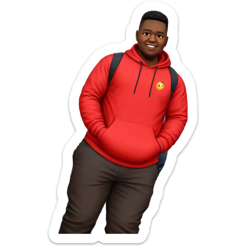 outdoor portrait of a boy sticker