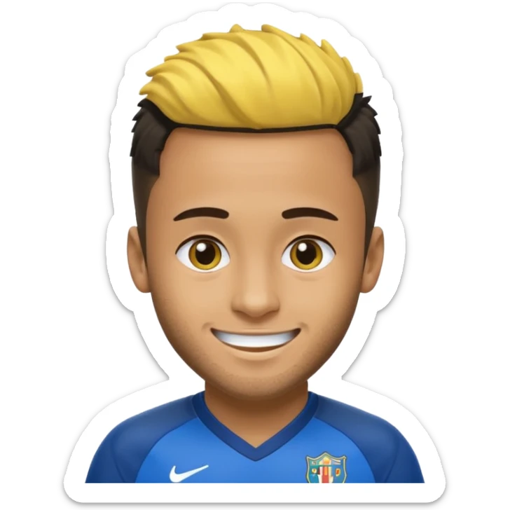 haz un emoji de neymar jr que lo pueda copiar y pegar como los normales sticker