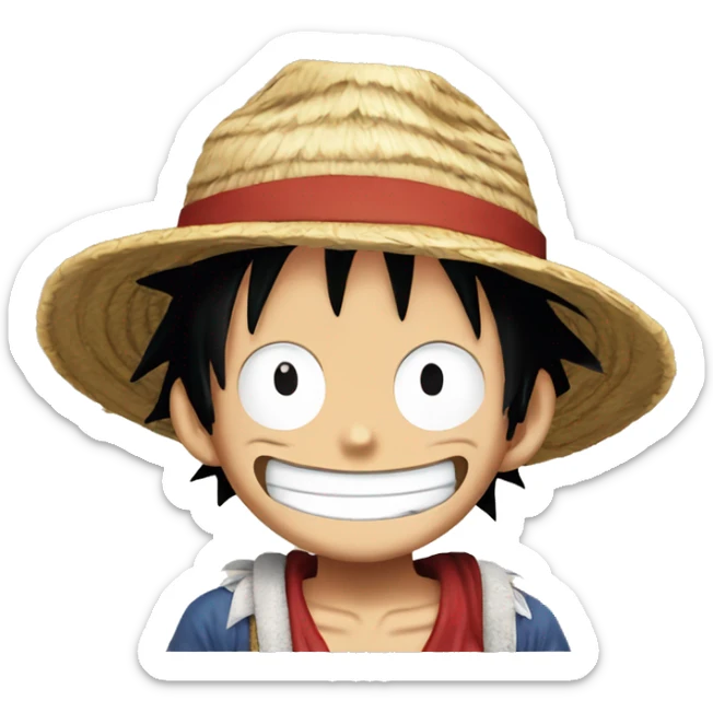 Monkey D Luffy sticker