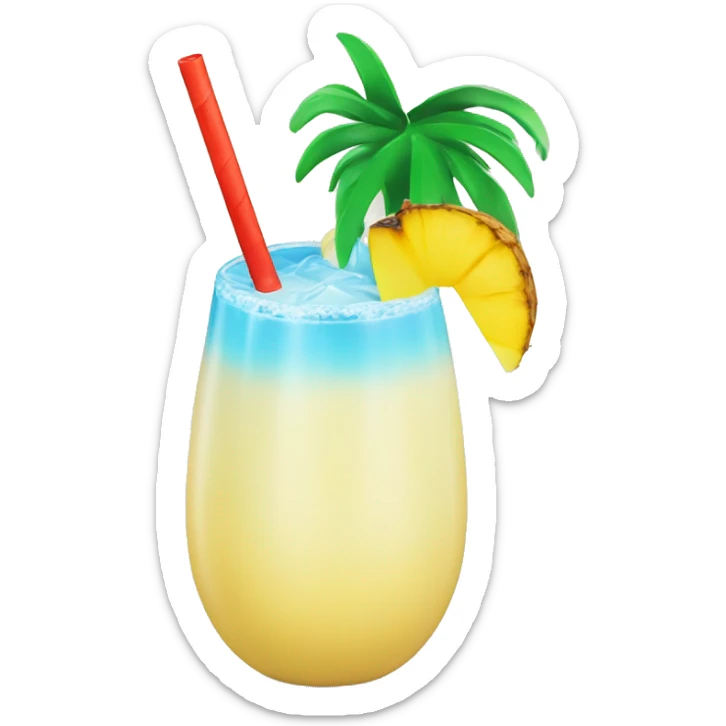 pina colada sticker