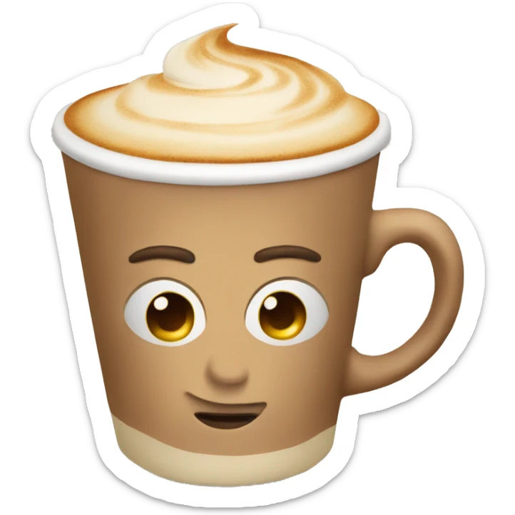 Latte  sticker