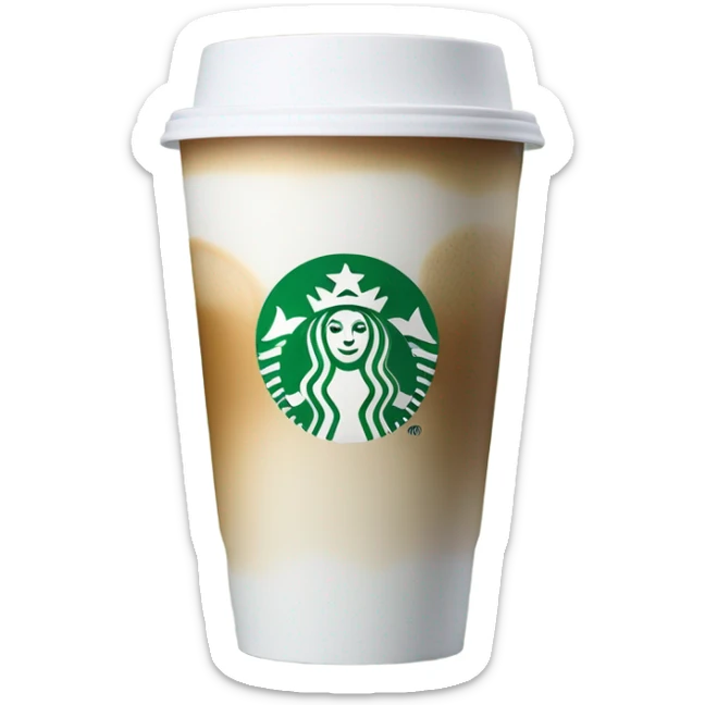 Starbucks sticker