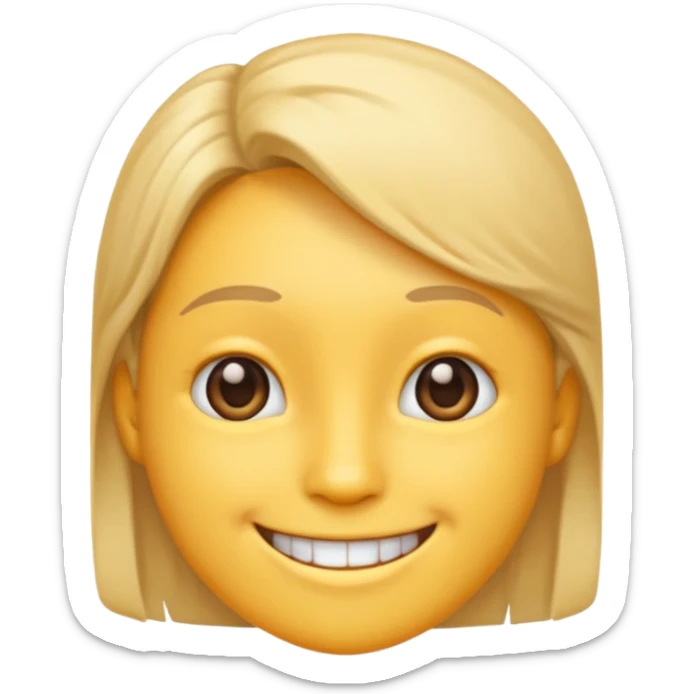 emoji TOK teen and background with big ordered numbers sticker