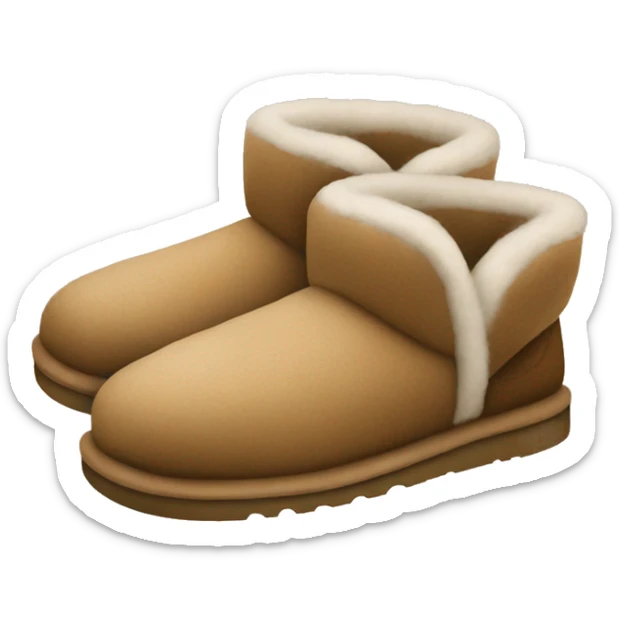 UGG slippers  sticker