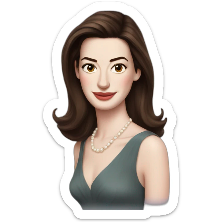Anne Hathaway sticker