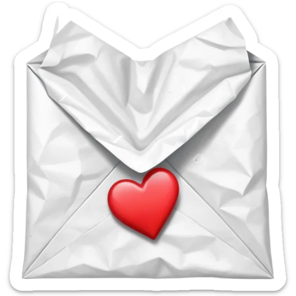 Love letter with tears for 'Quit Playing Games With My Heart' by Backstreet Boys sticker