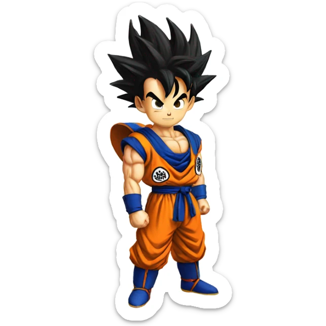 dragon ball sticker