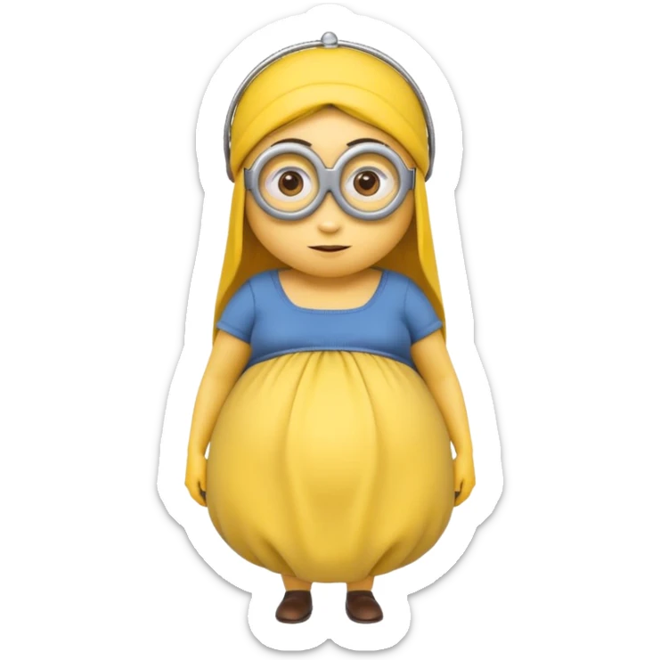 Minion🤰 sticker