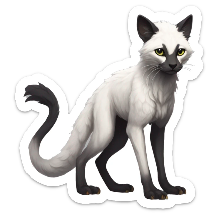 Modern Rare Fantasy Vernid-Trico-species by LiLaiRa ful body sticker