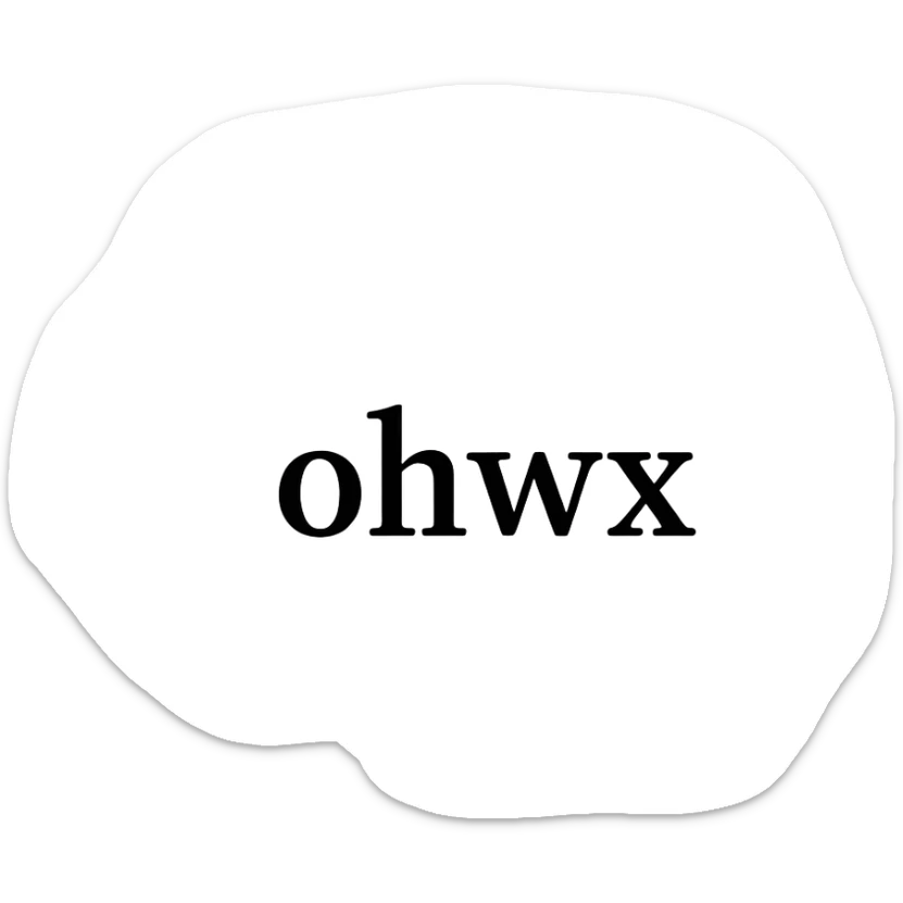 Chinese Characters sticker