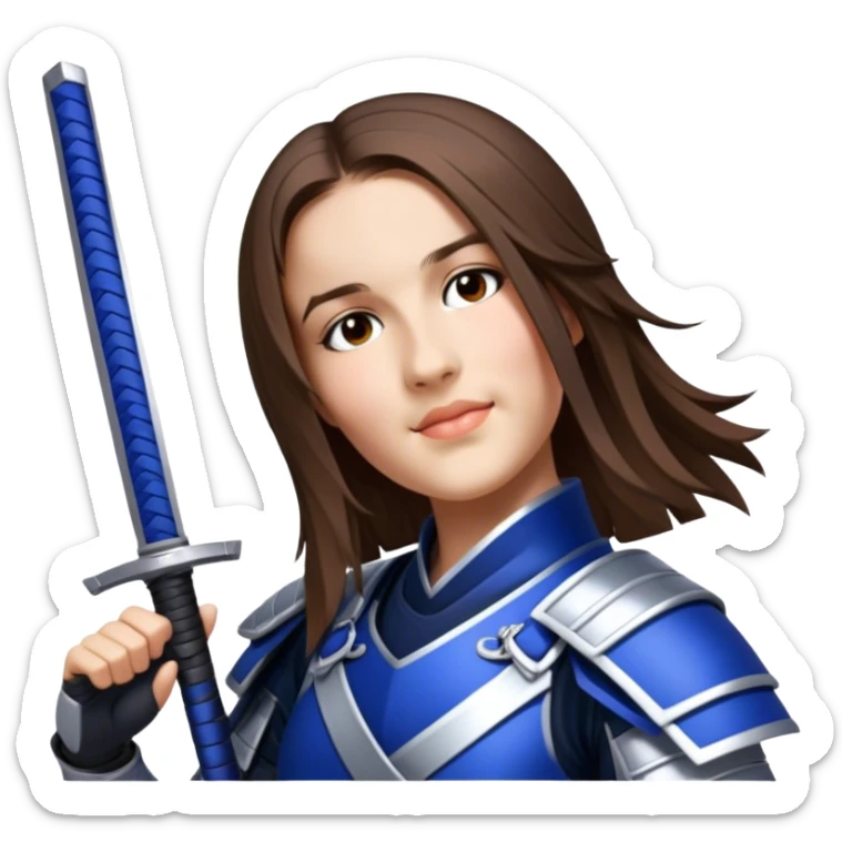 Steadfast Samurai sticker