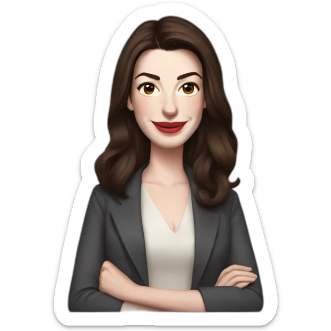 Anne Hathaway sticker