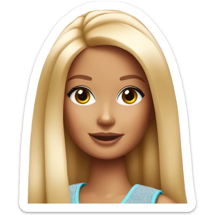 Barbie sticker