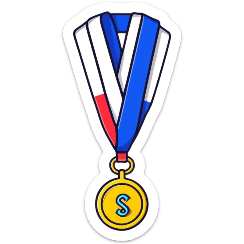 lifetime warranty badge with infinity symbol and medal ribbon sticker