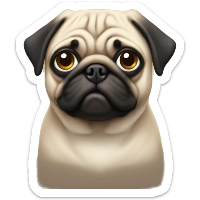 pug sticker