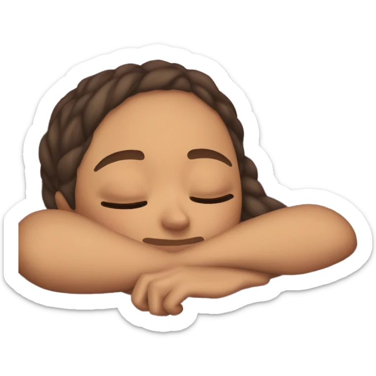 Ariana Grande sleeping sticker