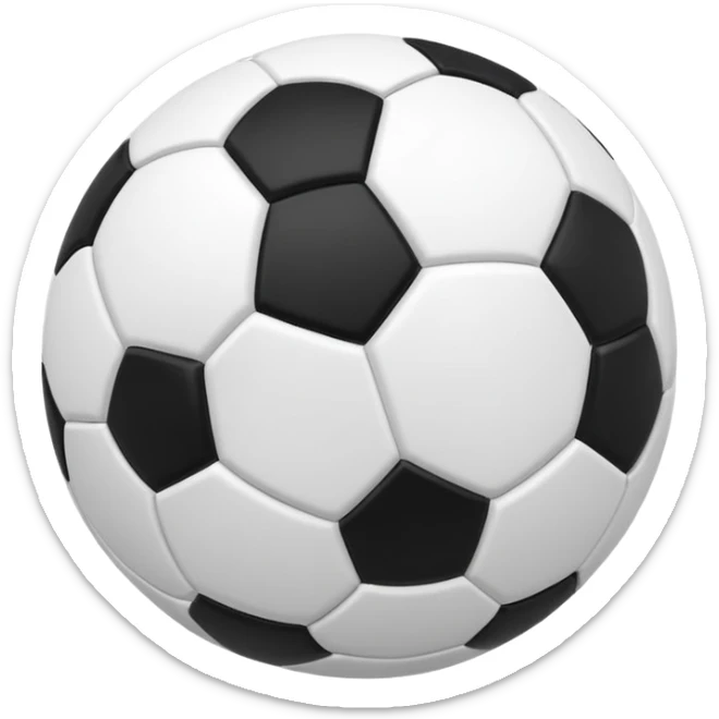 that's not good but make the soccer ball normal, not deformed, and the wind should be a slight touch of it, not too much, just a little trail of wind sticker