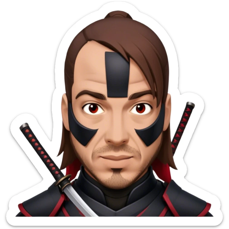 Shadow Samurai sticker