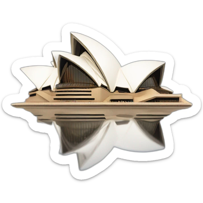 Sydney opera sticker