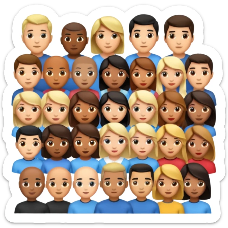 collection of avatars with famous tv shows and movies most icone characters sticker