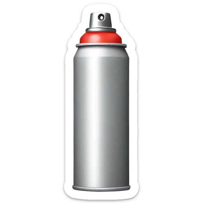 Spray paint sticker