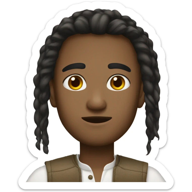 Белая яхта sticker