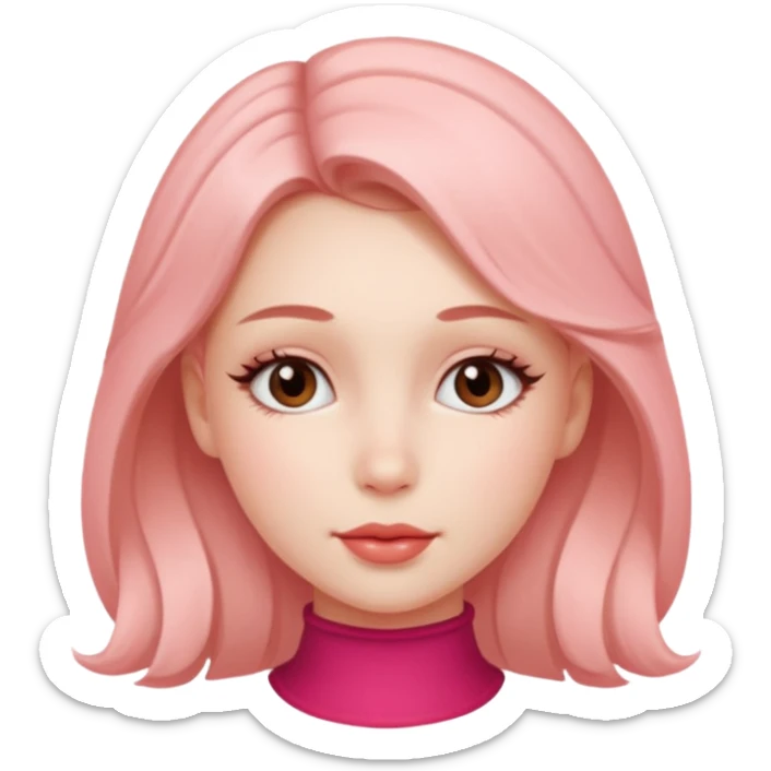 Girly femenino coquette delicado suave belleza  sticker