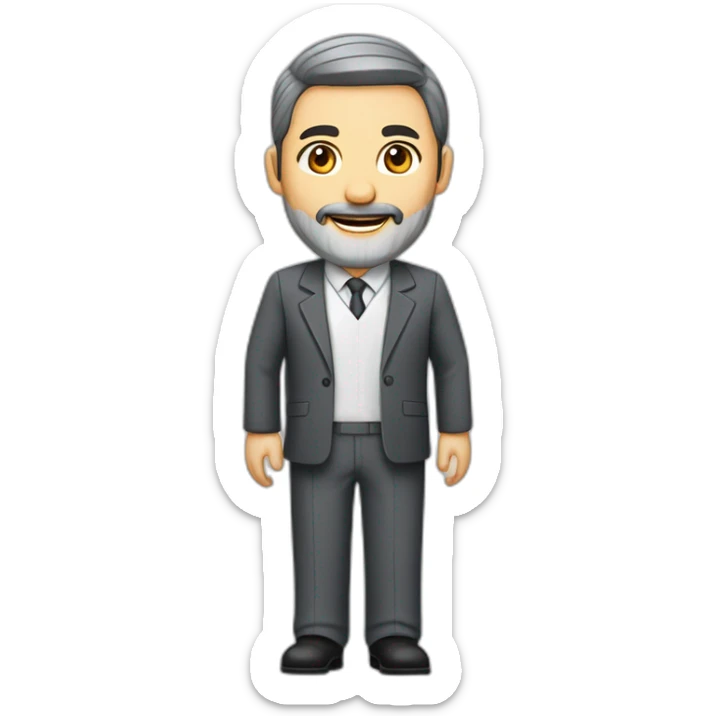 husband preacher middle age dark gray hair trimmed beard business suit, with wife asian age 55 dark hair nurse uniform sticker