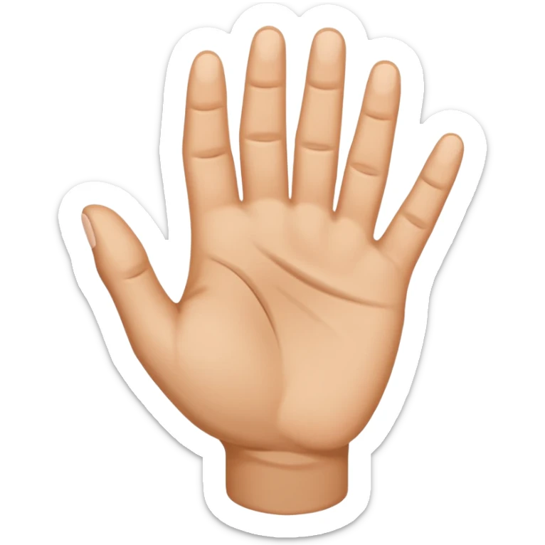 haz una mano que sea así 👇🏽 pero al revés pero que sea así cómo este emoji 👇🏽 sticker
