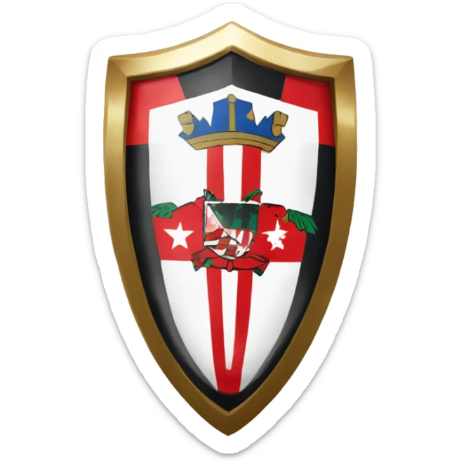 Shield of the Brazilian team São Paulo FC sticker