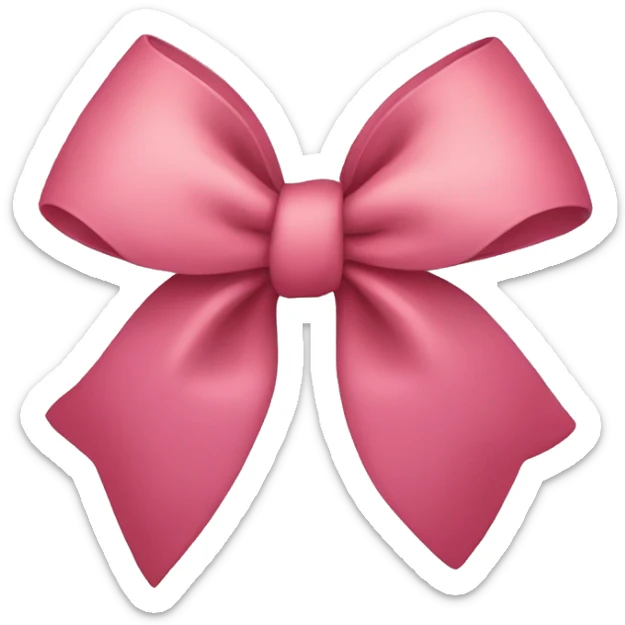 Bow  sticker